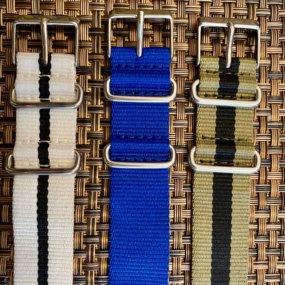 Timex Weekender Slip thru changeable straps 20mm for 38mm face watch (Unisex)